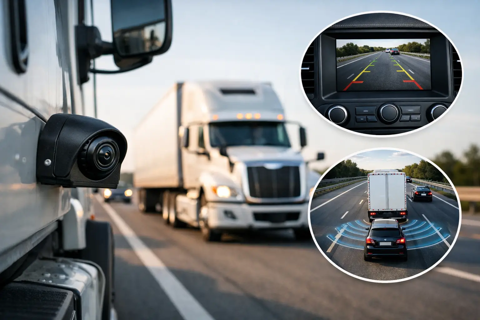 Truck Camera Features That Improve Fleet Safety